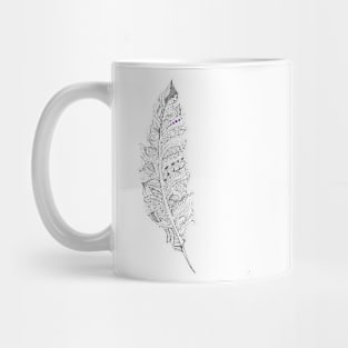 Feather Design Mug